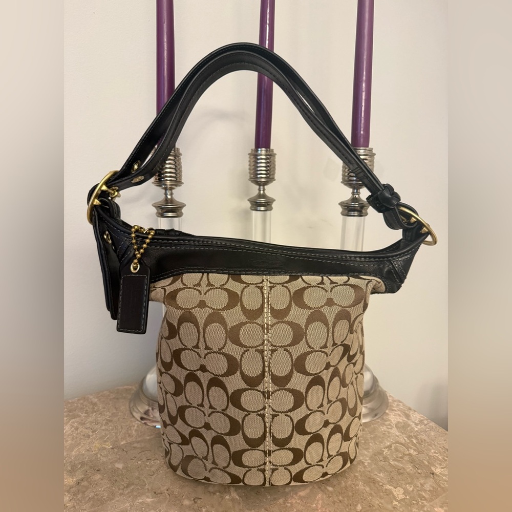 Coach Bleecker Signature Hobo Bag. 2007